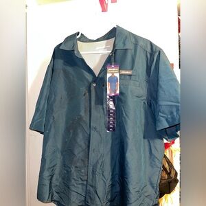 Men's Blue Short Sleeve Jacket